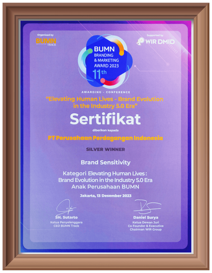 BUMN Branding & Marketing Award 2023 - Elevating Human Lives : Brand Evolution in Industry 5.0 Era