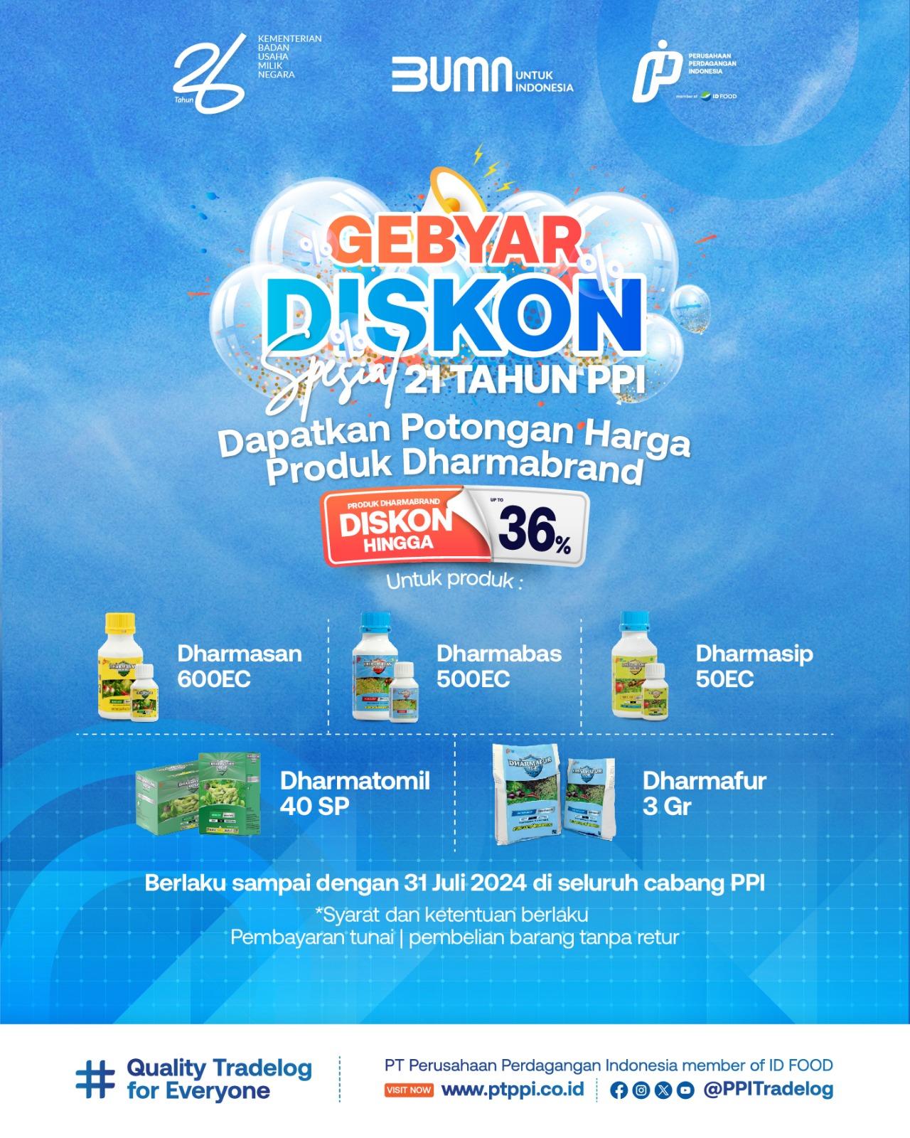 Gebyar Diskon Dharmabrand